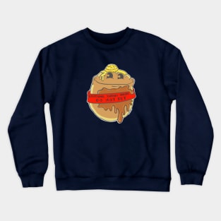 Emotional Support Pancake Crewneck Sweatshirt